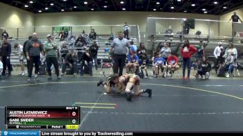 91 lbs Round 4 (6 Team) - Gabe Snider, Mi Pitbull vs Austin Latarewicz, American Gladiators-Havoc