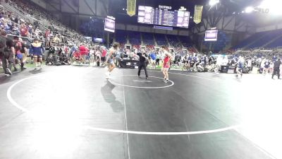 170 lbs Cons 64 #1 - Jake Honey, California vs Hayden Goodluck, New Mexico