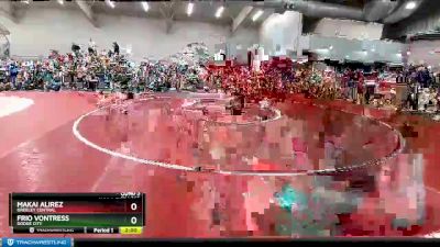 126 lbs Champ. Round 3 - Makai Alirez, Greeley Central vs Frio Vontress, Dodge City