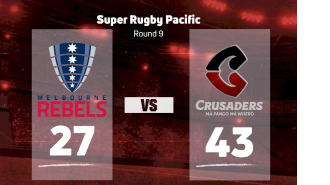 2023 Melbourne Rebels vs Crusaders