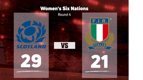 2023 Scotland vs Italy - Women's