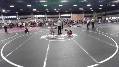 123 lbs Consi Of 8 #2 - Chaizan Laa-Oili, Waianae Jr. Seariders vs Adrian Lobato, Badlands Badgers WC