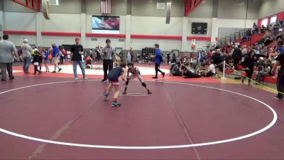 73+82 Round 5 - Trinity Beasley, Blackman Wrestling Club vs Lilyana Wilson, Bison Takedown