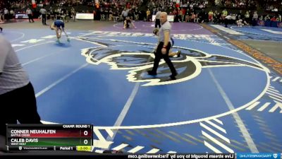 Champ. Round 1 - Conner Neuhalfen, Battle Creek vs Caleb Davis, West Holt