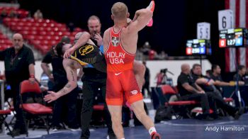 70 kg Quarters - Hayden Hidlay, Wolfpack Wrestling Club / TMWC vs Jaydin Eierman, Hawkeye Wrestling Club / TMWC