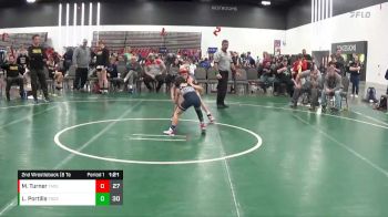 60 lbs 2nd Wrestleback (8 Team) - Mason Turner, Team Missouri (MO) vs Legend Portilla, Team 922 (OH-PA)