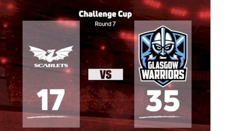 2023 Scarlets vs Glasgow Warriors