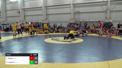 140 lbs Pools - Faith Hand, Badger Girls Elite vs Violette Lasure, PA West