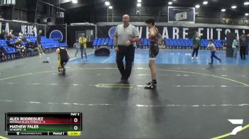 117 lbs Round 5 (8 Team) - Alex Rodreguez, Michigan Black Pitbulls vs Mathew Fales, 42 North
