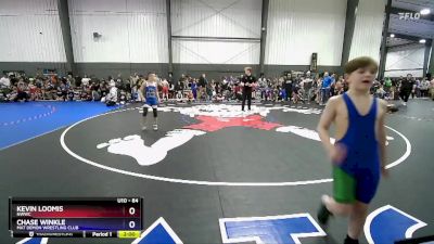 84 lbs Quarterfinal - Kevin Loomis, NWWC vs Chase Winkle, Mat Demon Wrestling Club