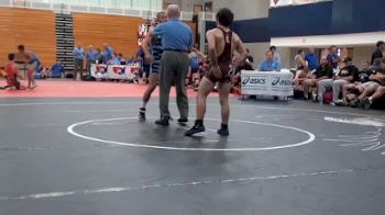 132 f, Zane Richards, IL vs Dakota Bauer, IA