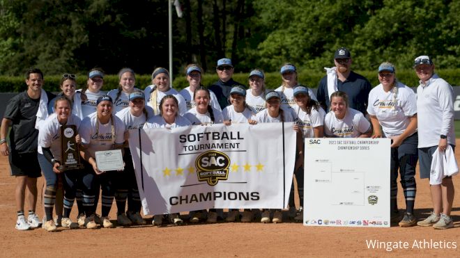 Lincoln Memorial Wins SAC Softball Championship At Wingate