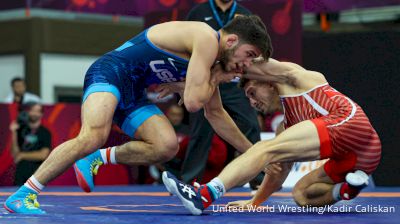 65 kg Semifinal - Yianni Diakomihalis, USA vs Agustin Destribats, ARG