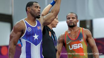 86 kg Semifinal - Mark Hall, USA vs Yurieski Torreblanca, CUB