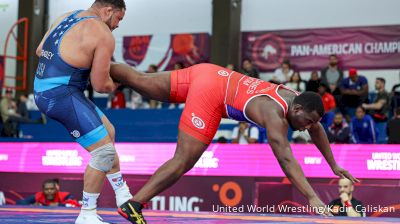 125 kg Quarterfinal - Dom Bradley, USA vs Elison Adames, DOM