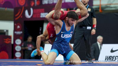 65 kg Qualifying Round - Yianni Diakomihalis, USA vs Sixto Auccapina, PER