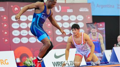 77 kg Semifinal - Kamal Bey, USA vs Emmanuel Benitez, MEX