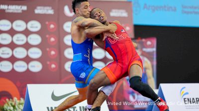 77 kg Qualif - Kamal Bey, USA vs Jair Cuero, COL