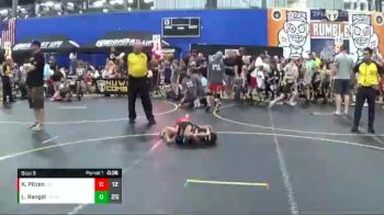 46 lbs Round 3 (6 Team) - Kolby Pitzen, East Kansas Eagles vs Legend Rangel, Untouchables White