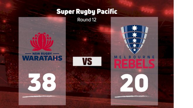 2023 NSW Waratahs vs Melbourne Rebels