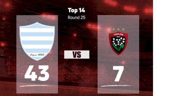 2023 Racing 92 vs RC Toulonnais