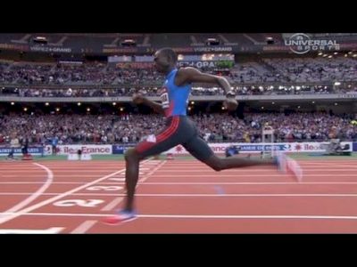 David Rudisha wins 800m in 1:41.54 in Paris DL