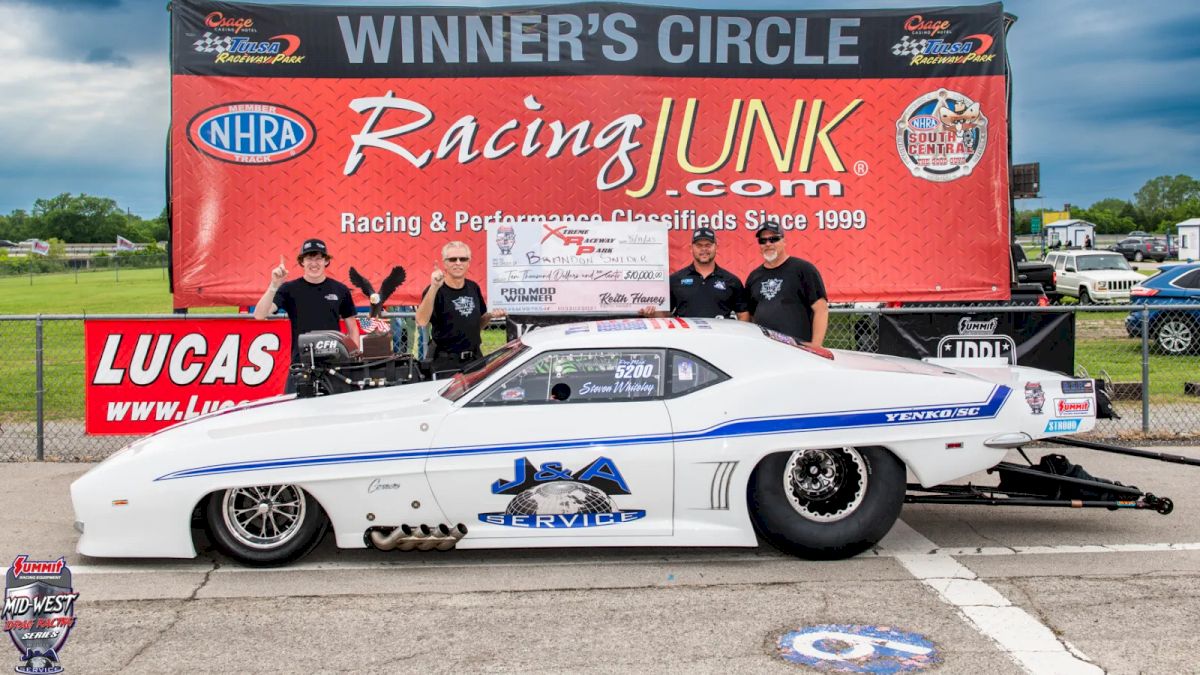 Brandon Snider Scores Win At Mid-West Drag Racing Series Season Opener