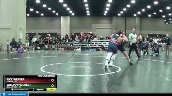 285 lbs Finals (8 Team) - Rick Weaver, Liberty vs William Muckler, Bellarmine