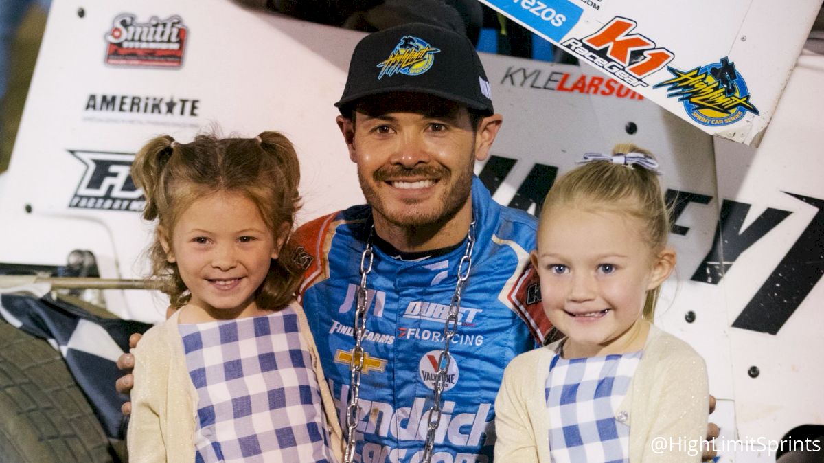 Kyle Larson Finds Greater Satisfaction In High Limit Win At Wayne County