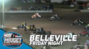 Highlights | 2023 USAC Midgets Friday at Belleville Short Track