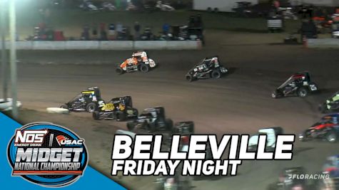 Highlights | 2023 USAC Midgets Friday at Belleville Short Track