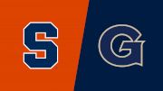 2019 Syracuse vs Georgetown | BIG EAST Men's Basketball