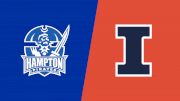 2019 Hampton vs Illinois | Big Ten Men's Basketball