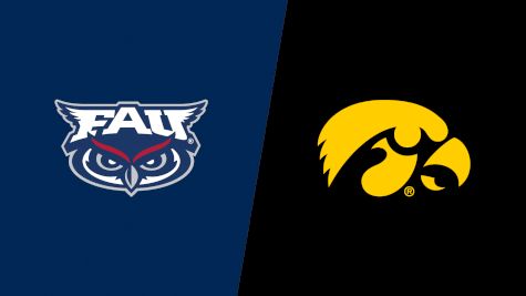 2019 Florida Atlantic vs Iowa | Big Ten Women's Basketball