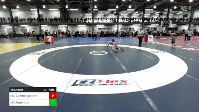 106 lbs Consi Of 8 #2 - Dominic Cummings, Wrestler's Way vs Peter Annis, Fisheye