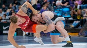 125 kg Semifinal - Wyatt Hendrickson, Air Force Regional Training Center vs Mason Parris, CKWC/TMWC