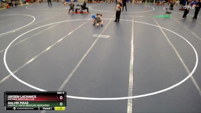 Quarterfinal - Jayden LaChance, Hastings Wrestling Club vs Galvin Maas, Lakeville Youth Wrestling Association