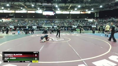 138 lbs Semifinal - Roxy Sheen, Buhl vs Kennedy Blanton, Forest Grove