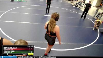 215 lbs Round 5 (6 Team) - Griffin Smith, Prior Lake vs Sophia Graham, Farmington