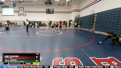 145 lbs Round 2 - Lela Conley, San Antonio Churchill (Girls) vs Abey Punches, Allen White