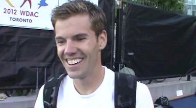 Andrew Ellerton little banged up, wins 800 NTL prize money at 2012 Toronto International Games