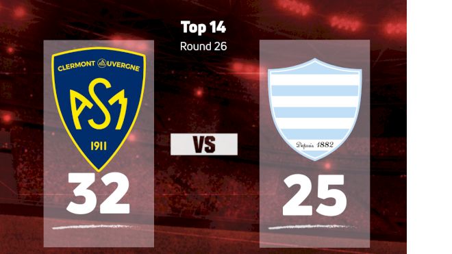 2023 ASM Clermont Auvergne vs Racing 92