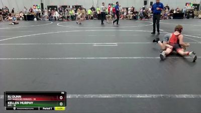 76 lbs Semis (4 Team) - Kellen Murphy, GPS vs RJ Dunn, Mat Warriors Maniacs