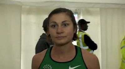 Bridget Franek sets PB and breaks 9:30 barrier at 2012 Aviva London Grand Prix