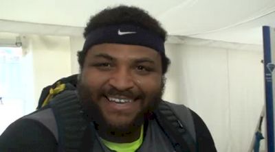 Reese Hoffa 1st shot put continues winning streak but needs more aggressiveness for Olympics at 2012 Aviva London Grand Prix