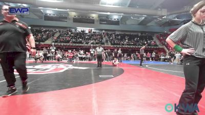 60 lbs Consi Of 8 #2 - Joseph Satoe, Keystone Wrestling Club vs Brock Emery, Sperry Wrestling Club