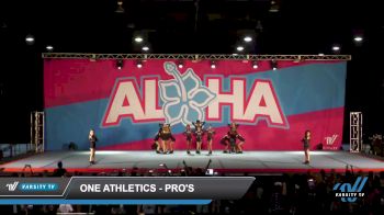 One Athletics - Pro's [2022 L2 Junior - D2 - Small - B Day 1] 2022 Aloha Reach The Beach: Daytona Beach Showdown - DI/DII