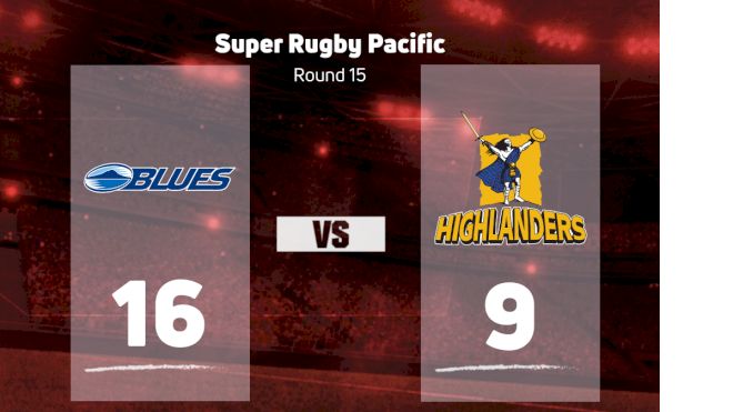 2023 Blues vs Highlanders