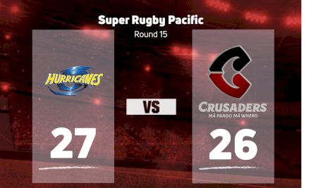 2023 Hurricanes vs Crusaders