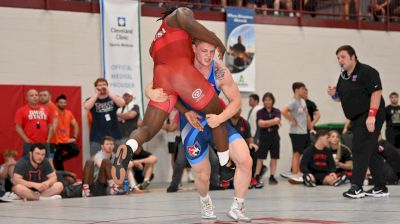 97 kg Rr Rnd 2 - Steven Burrell Jr, New York vs Camden McDanel, Ohio